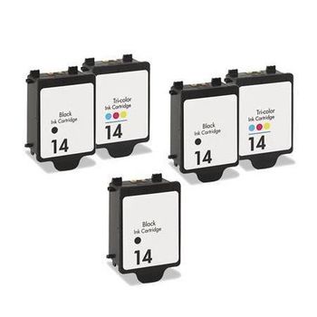Compatible Multipack HP OfficeJet D125xi Printer Ink Cartridges (5 Pack) -C5011DE
