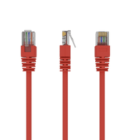cable red gembird utp cat5e 0