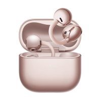 auriculares huawei freeclip 2 inalambricos bluetooth con cancelacion de ruido microfono y volumen adaptativo color oro rosado