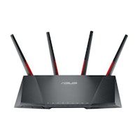 asus dsl-ac68vg router inalambrico doble banda 24 ghz  5 ghz gigabit ethernet negro
