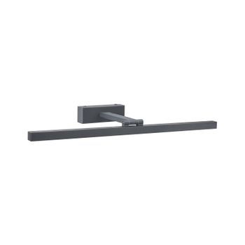 Lámpara Led Para Cuadros Y Espejos Moderna Metal Horizontal Con Recubrimiento En Polvo Negro Arros