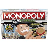 monopoly - billetes falsos - juego de mesa para la familia