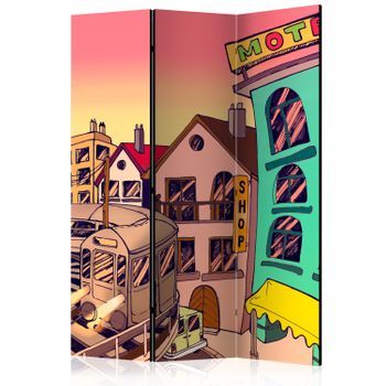 Biombo - Morning In A City (135x172 Cm)