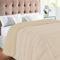 edredon nordico relleno fibra bicolor 180cm rufino diaz beigebeige