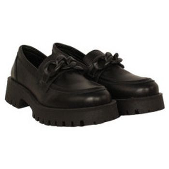Moneka Deportivas Moda mocasin aplique piso track para mujer
