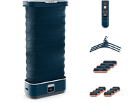 plancha de vapor vertical - rowenta care for you first 1500 w 12 l autonomia 30 min azul oscuro y terracotta