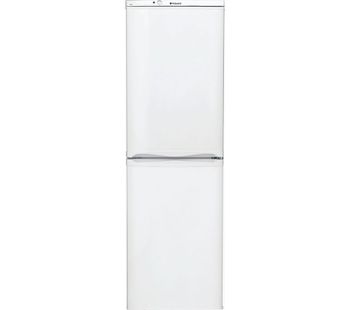 HOTPOINT HBNF 5517 W 50/50 Fridge Freezer - White, White