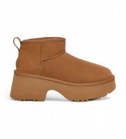 ugg para mujer 1158311 botines de piel classic ultra mini new marron 41 3 a 5cm ninguno casual