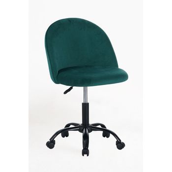 Silla Black Vint Office - Verde