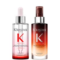 kerastase magic power duo genesis anti-chute fortifiant serum 90ml and nutritive 8h night serum 90ml