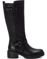 de carmela bota piel negro