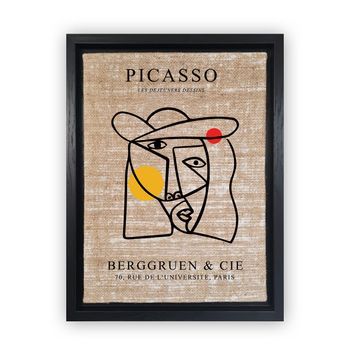 Pintura Decorativa Lienzo Lsj61960827841-4666 Multicolor 46x66 Cm