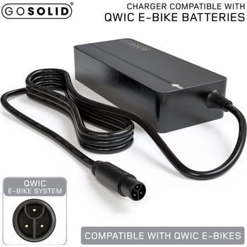 Cargador Bicicleta Eléctrica 36v 3 Pines Modelo Stc-8127lc Go Solid!