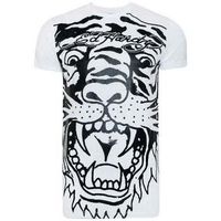 ed hardy camiseta big-tiger t-shirt white para mujer