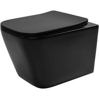 taza de inodoro rea julio black matt
