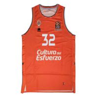 camiseta brandon davies valencia basket euroliga primera equipacion oficial - luanvi 202324