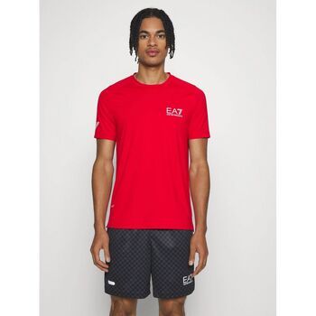 Emporio Armani EA7 Tops y Camisetas 8NPV03 PNDDZ-M5055 HAUTE RED para hombre
