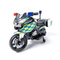 ataa officer 6v blanco - moto electrica infantil de bateria para ninos
