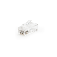 conector rj45 categoria 5 utp 100 und