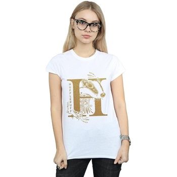 Harry Potter Camiseta Hufflepuff para mujer