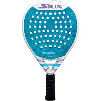pala de padel siux valkiria pro 2025 sofia araujo blanco y azul