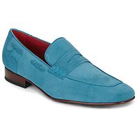 jeffery-west mocasines jung blue 626 velour para hombre