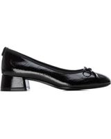 de xti zapatos de salon xti 144242 s con lazo y tacon bloque negro