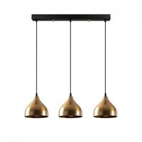 regleta colgante asney 18 oro 3 luces