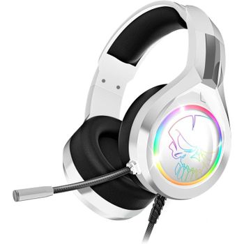 Spirit of Gamer PRO-H8 Auriculares Gaming RGB Blancos