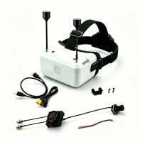 sistema de transmision hd hawkeyegafas fpv hd lcd dvr osd 1280720 con 720p 60fps 128 cmos camara fpv vtx gafas hd c