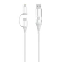 cable usb ewent universal 4 en 1 60w 1 m