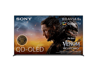 tv qd-oled 55 - sony bravia 8 ii procesador xr con ia smart google tv imax dolby atmosvision chromecast airplay ps5 120hz eco 55xr8m2