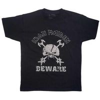 iron maiden tops y camisetas beware para nino