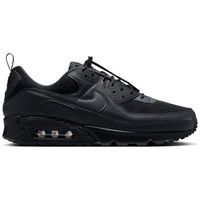 nike deportivas moda air max 90 black iron grey para mujer