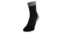 calcetines de  p media cana  p odlo performance  p wool  p negro gris