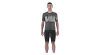 maillot de manga corta mavic aksium graphic hombre gris