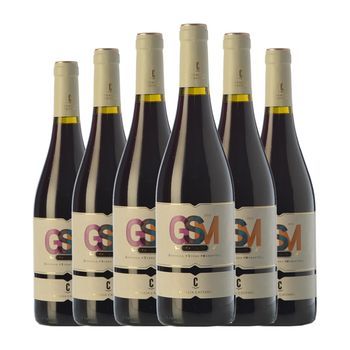 Castaño Vino Tinto Gsm Yecla Joven 75 Cl 14% Vol. (pack De 6 Unidades)