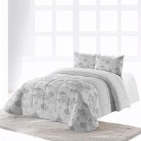 edredon invierno circus estampado 350g  funda cojin 105 cm rufino diaz gris