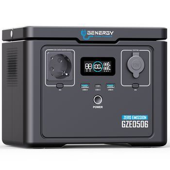 Estacion De Energia Genergy Gze0506, 512wh/600w