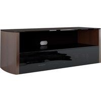 vivanco a1200w tv stand - walnut red