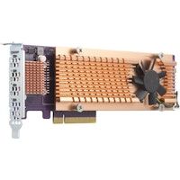 qnap qm2-4p-384 tarjeta y adaptador de interfaz interno pcie