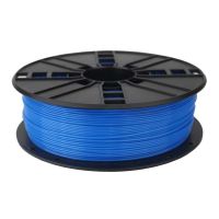 gembird bobina de filamento pla 175mm 1kg azul fluorescente