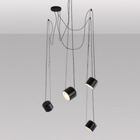 lampara de techo paco 4 luces