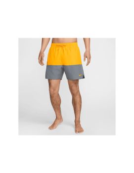 Bañador de Playa y Piscina Nike Split Hombre Oro
