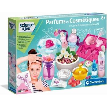 Kit de ciencia Clementoni 52567 laboratorio de perfumes y cosmética infantil