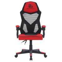 newskill eros silla gaming con malla ergonomica roja