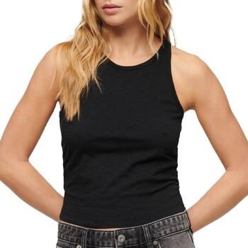 Superdry Camiseta tirantes Ruched para mujer