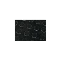rollo 10x1mt pavimento goma 3mm circulo negra 122540