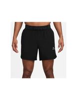 pantalon de fitness nike pro training dri-fit 6 shorts hombre negroblanco