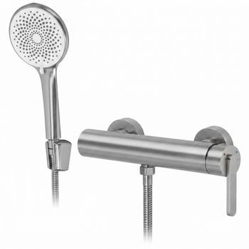 Grifo De Ducha Ontario Side Brush Steel